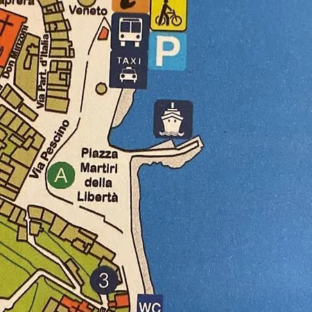 Nene Al Mare Con Posto Auto Wifi E Idromassaggio Lejlighed *