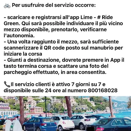 Appartamento Nenè Al Mare Con Posto Auto Wifi E Idromassaggio Santa Margherita Ligure